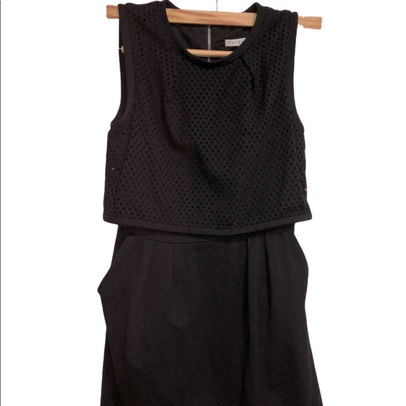Trina Turk size 6 black cocktail party dress - Picture 1 of 10